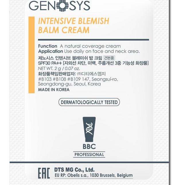 BLEMISH BALM KRÉM (BBK), VZOROK 2g